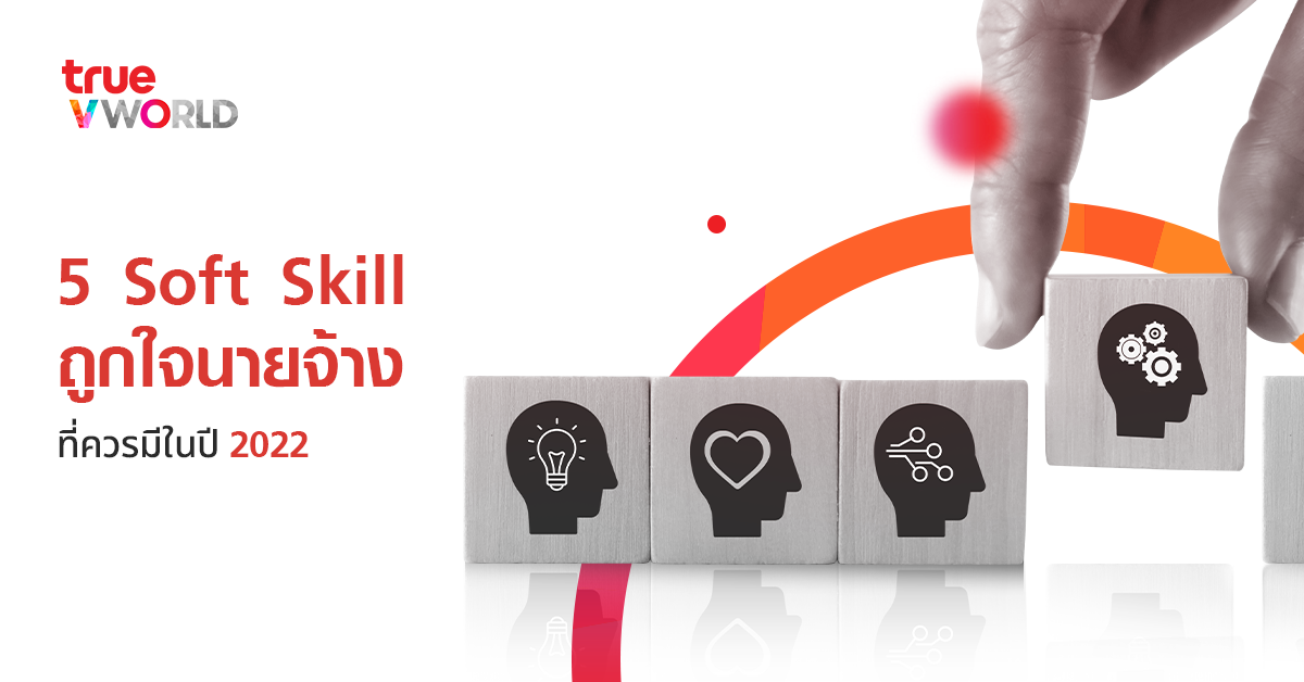 5 Soft Skills ถูกใจนายจ้างที่ควรมีในปี 2022 - TRUE VIRTUAL WORLD